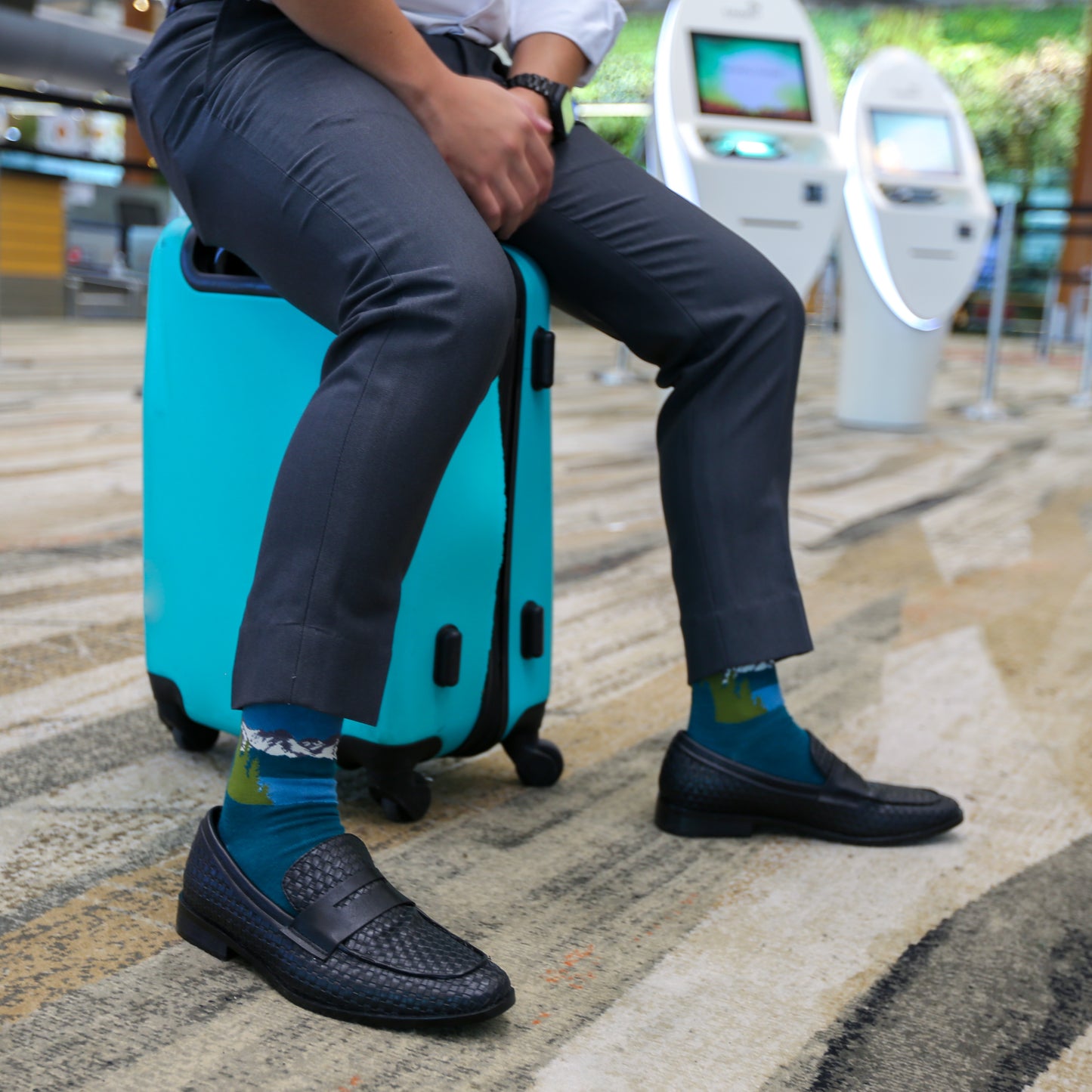 Ackley Mountain Bamboo Organic Cotton Socks (3 Pairs)