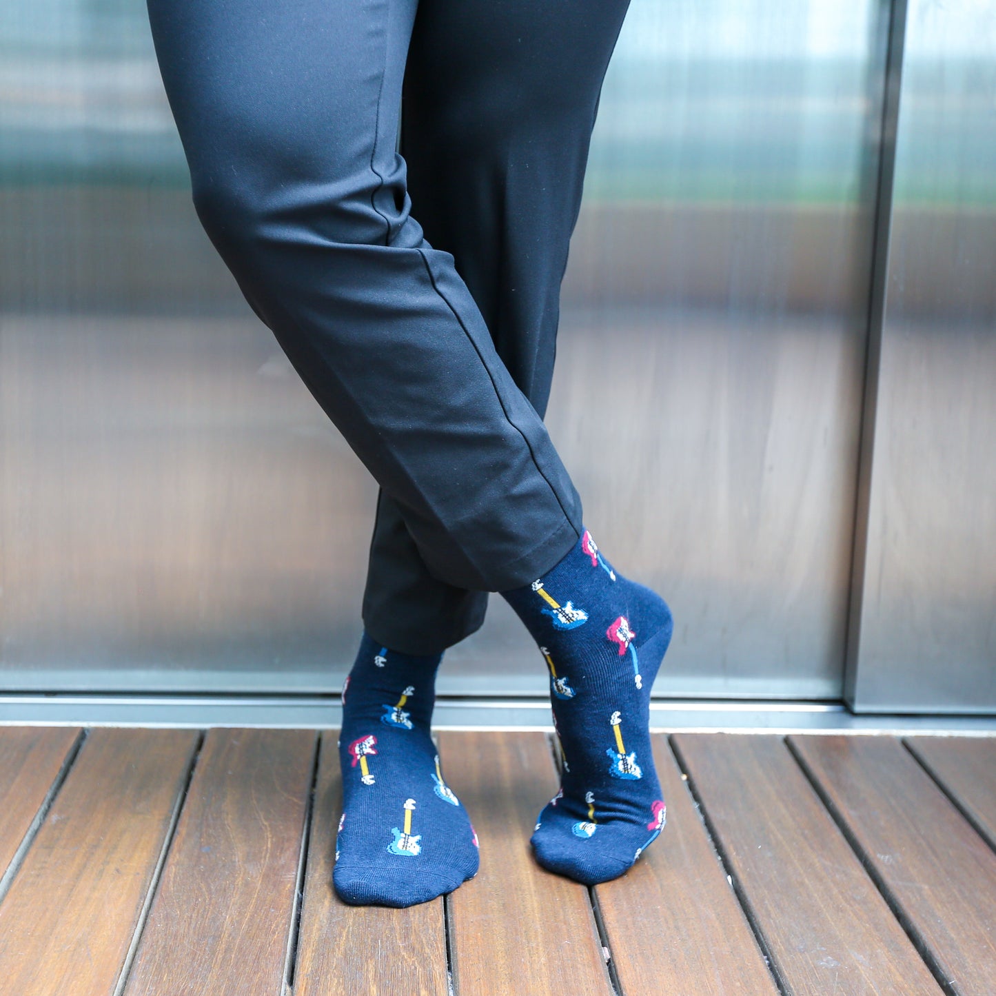 Corie Music Bamboo Organic Cotton Socks Gift Box (4 Pairs)