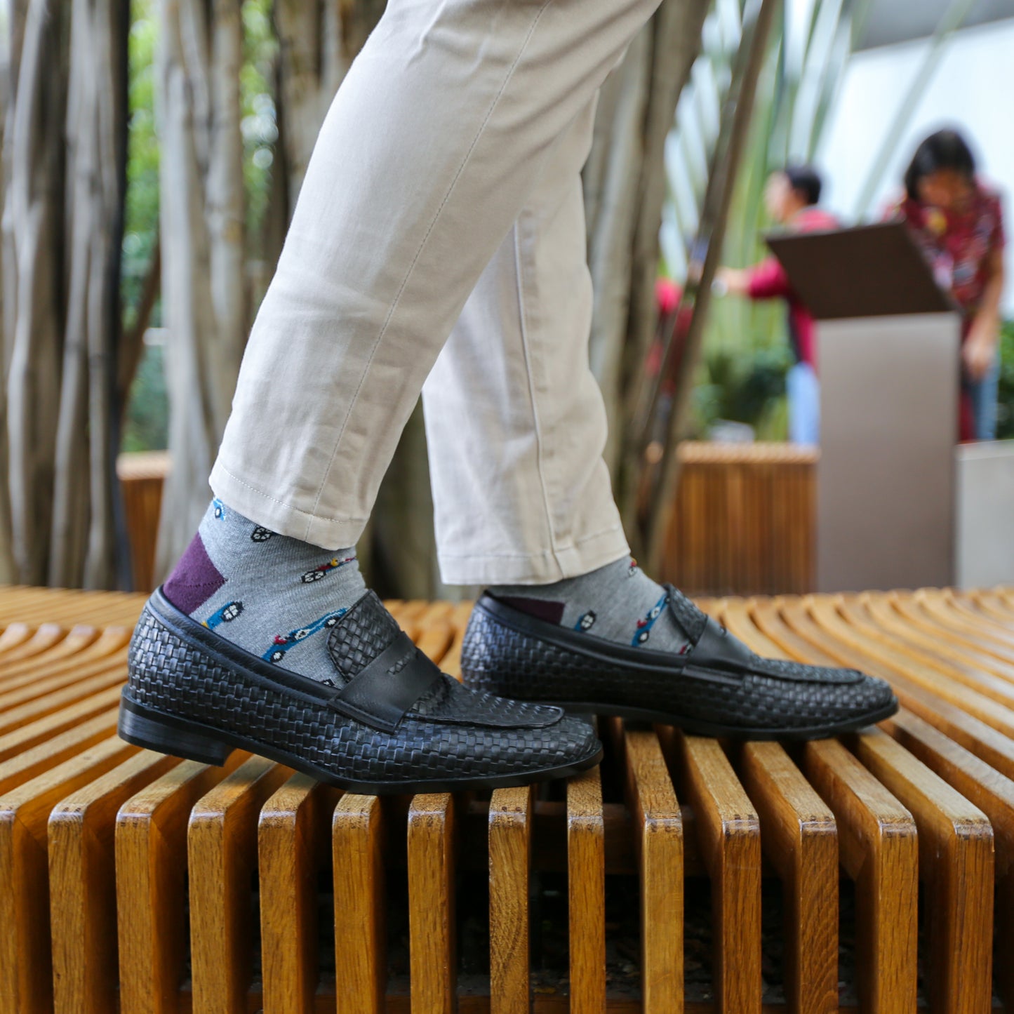 Jacques Racing Car Bamboo Organic Cotton Socks (2 Pairs)