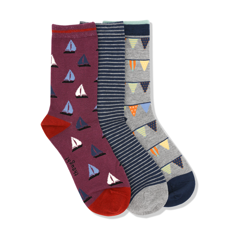 Shop online for high quality bamboo organic cotton socks, patterned crew socks for ladies socks and socks for women.