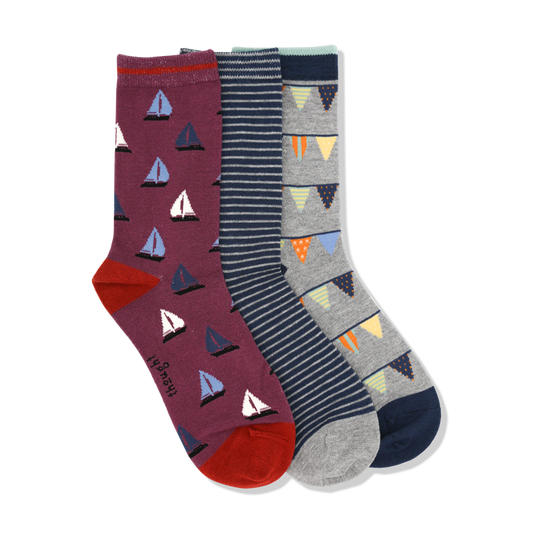 Shop online for high quality bamboo organic cotton socks, patterned crew socks for ladies socks and socks for women.