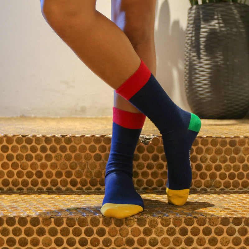 Shop online for high quality patterned crew socks, cool socks for men, ladies socks, dress socks and cotton socks.