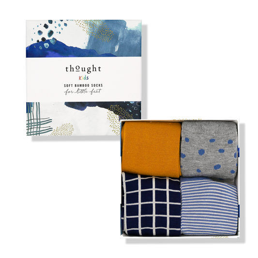 Buy socks online for kids socks, patterned socks and crew socks made in bamboo organic cotton with exclusive gift box set.