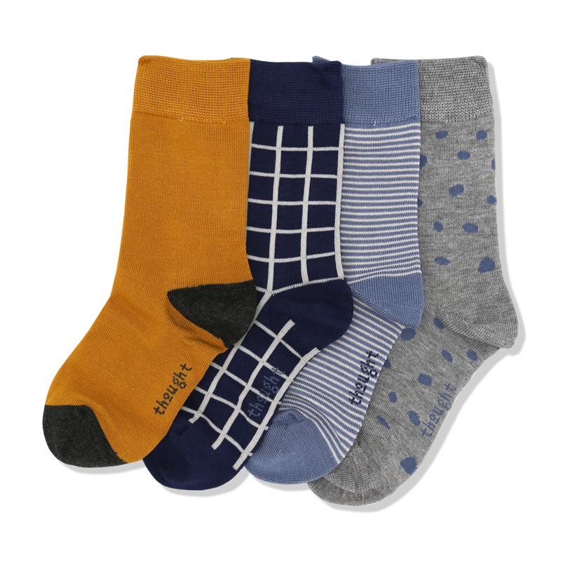 Buy socks online for kids socks, patterned socks and crew socks made in bamboo organic cotton with exclusive gift box set.