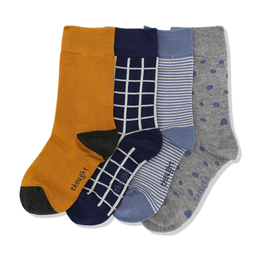Buy socks online for kids socks, patterned socks and crew socks made in bamboo organic cotton with exclusive gift box set.