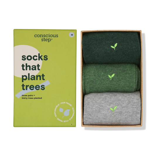 Socks That Plant Trees Gift Box (3 Pairs)