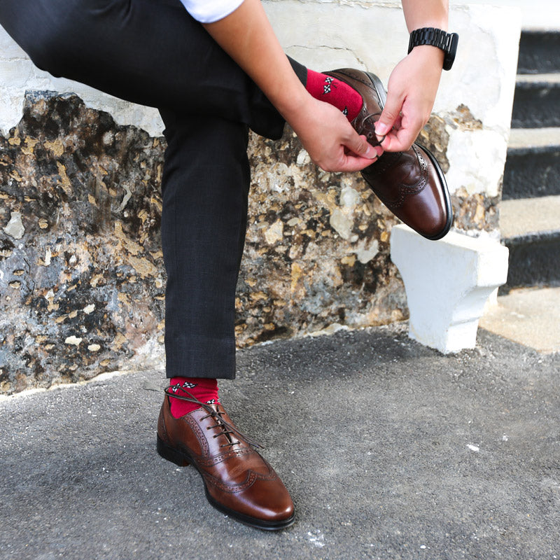 Shop online for high quality bamboo organic cotton socks, patterned crew socks and dress socks for men.