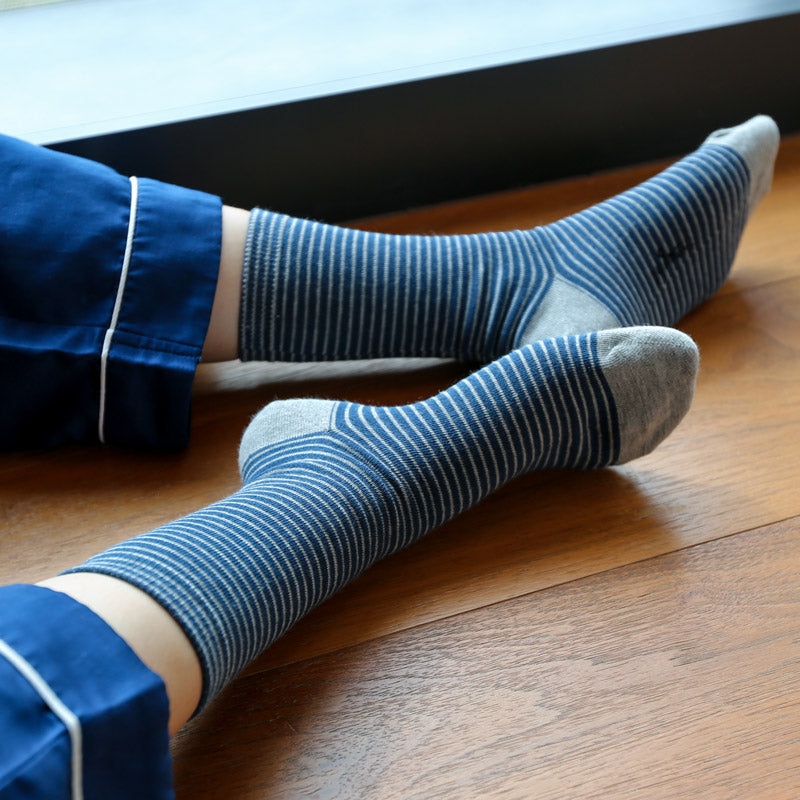 Bamboo Socks | Everyday Ankle | Spring Blossom Blue